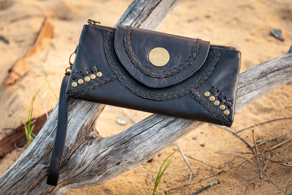 Luxe Bohemian Leather Wallet
