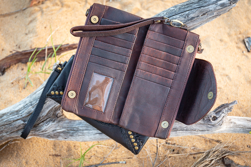 Luxe Bohemian Leather Wallet