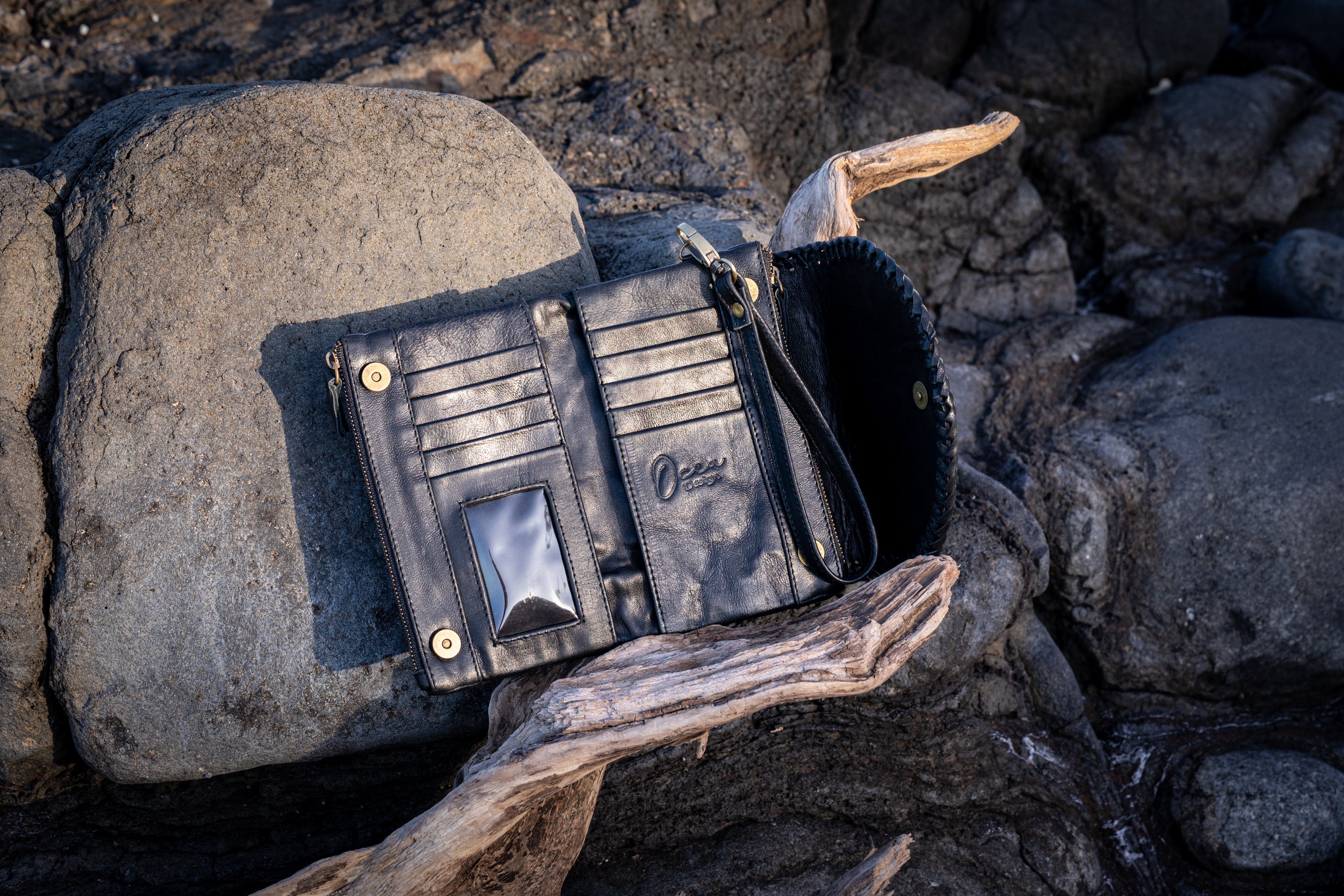 Boho Mini Leather Wallet