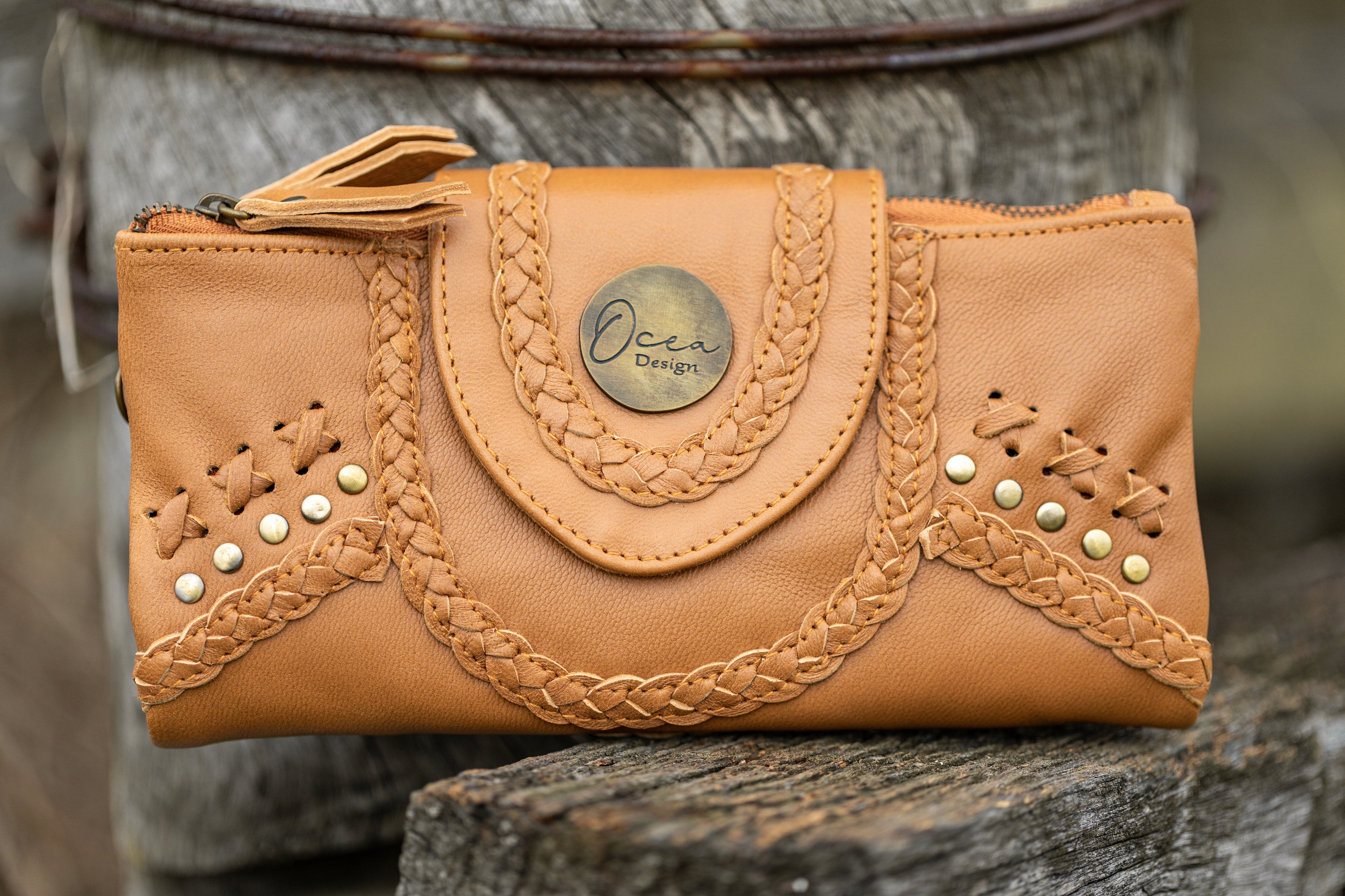 Luxe Bohemian Leather Wallet