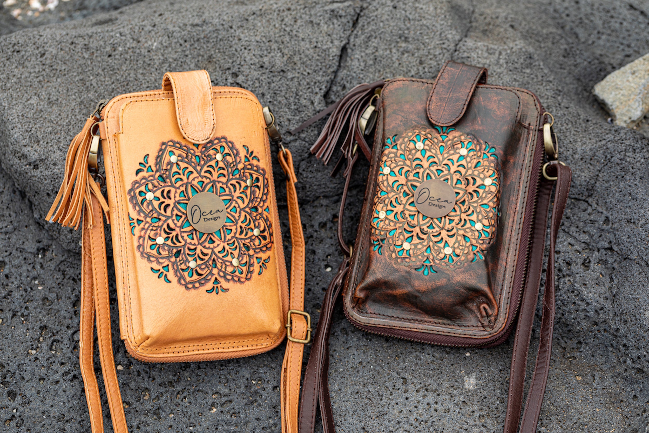 Tyler ~ Leather Phone Wallet