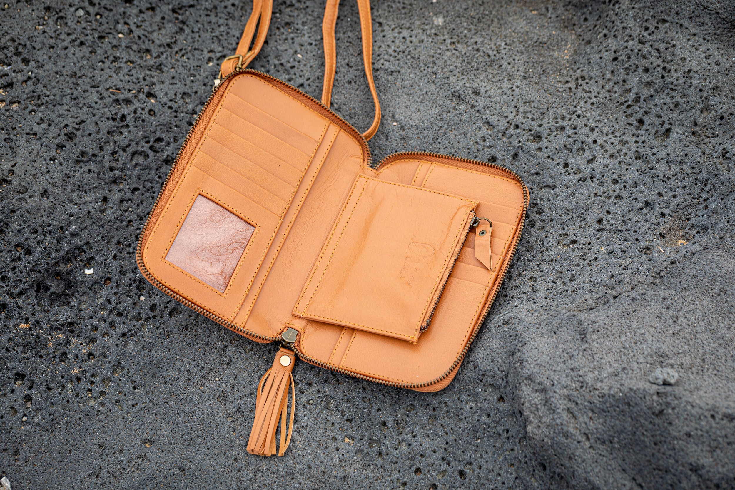 Tyler ~ Leather Phone Wallet