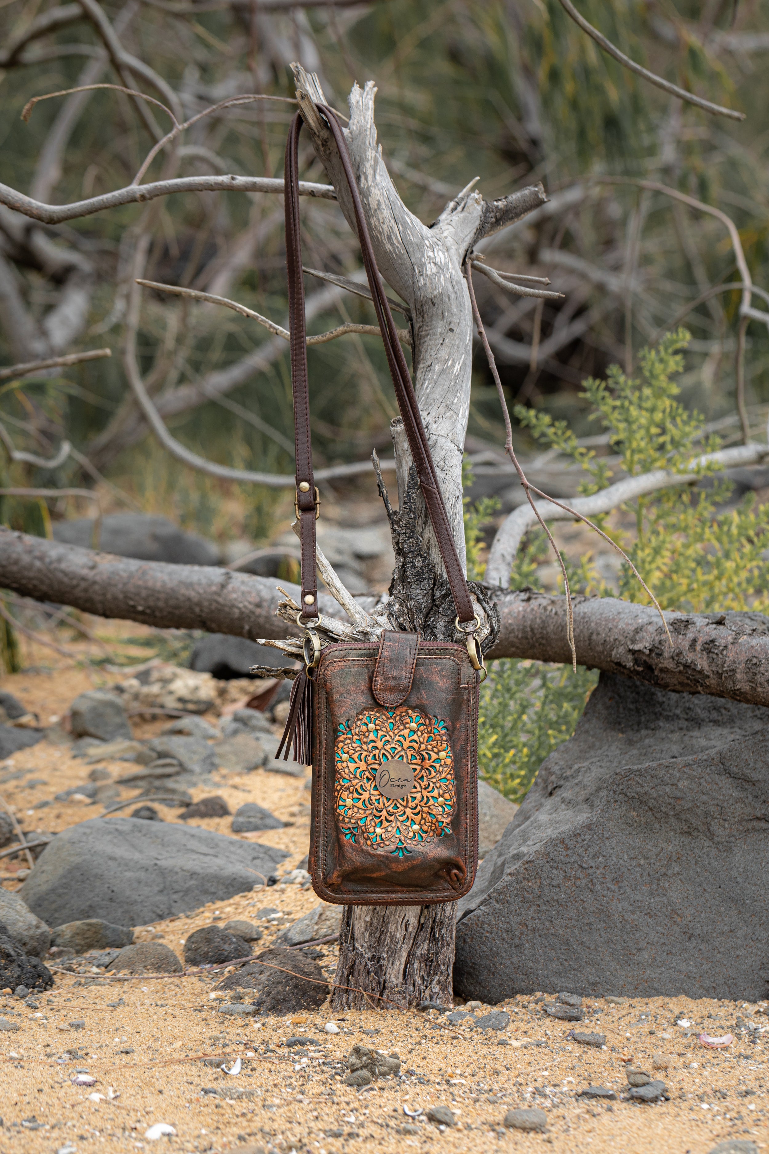 Tyler ~ Leather Phone Wallet