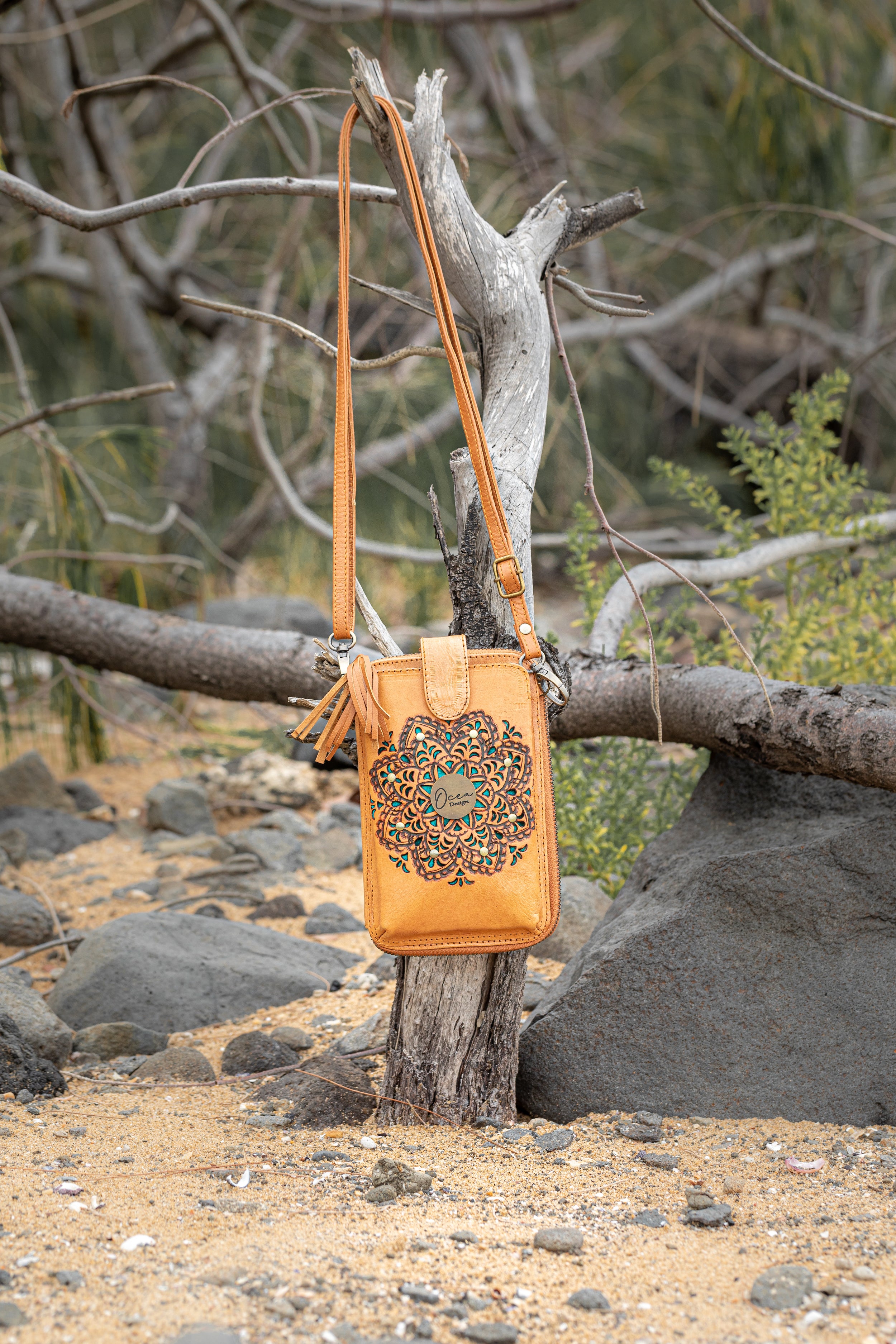 Tyler ~ Leather Phone Wallet