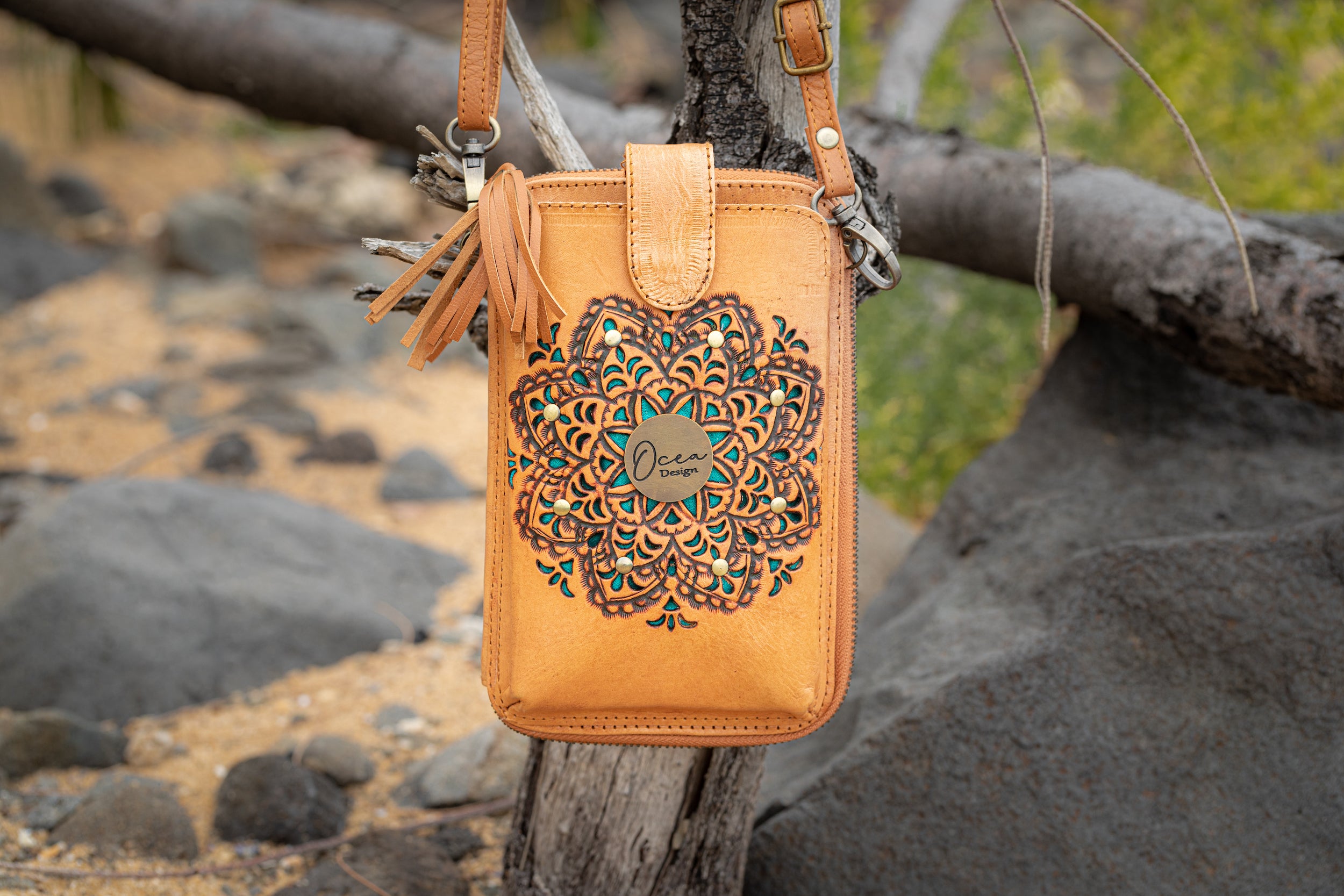 Tyler ~ Leather Phone Wallet