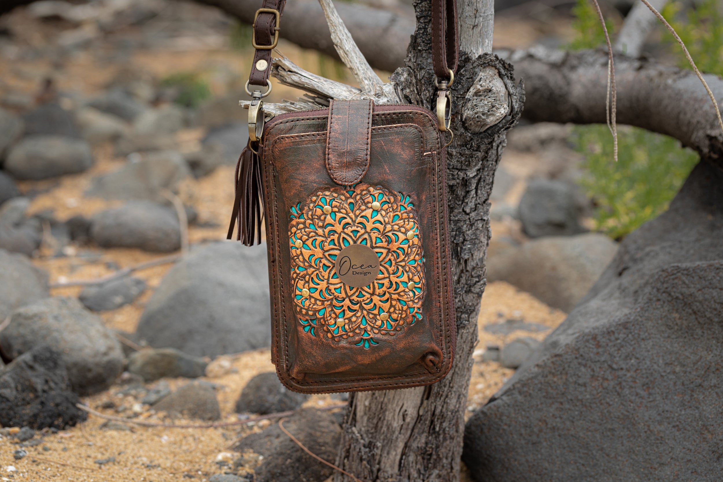 Tyler ~ Leather Phone Wallet