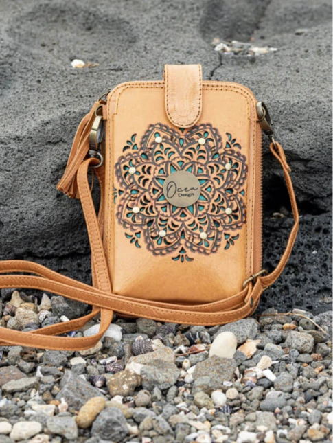 Tyler ~ Leather Phone Wallet