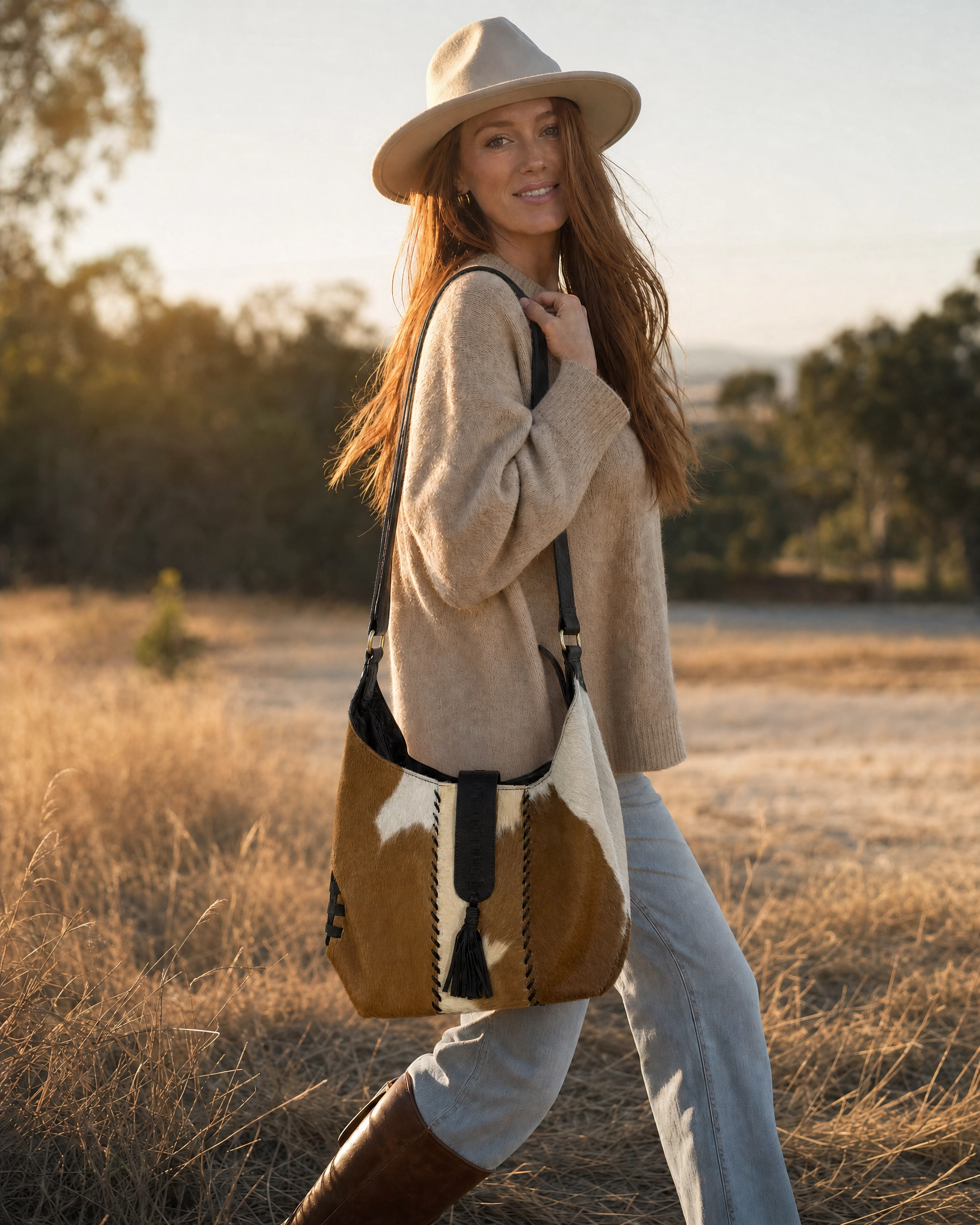 Desley Cowhide Bag