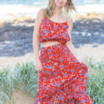 Lily Red Skirt 3 - Ocea Design
